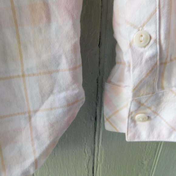 🪵🦔 Pink // White Plaid Shirt 🦔 - Picture 15 of 16